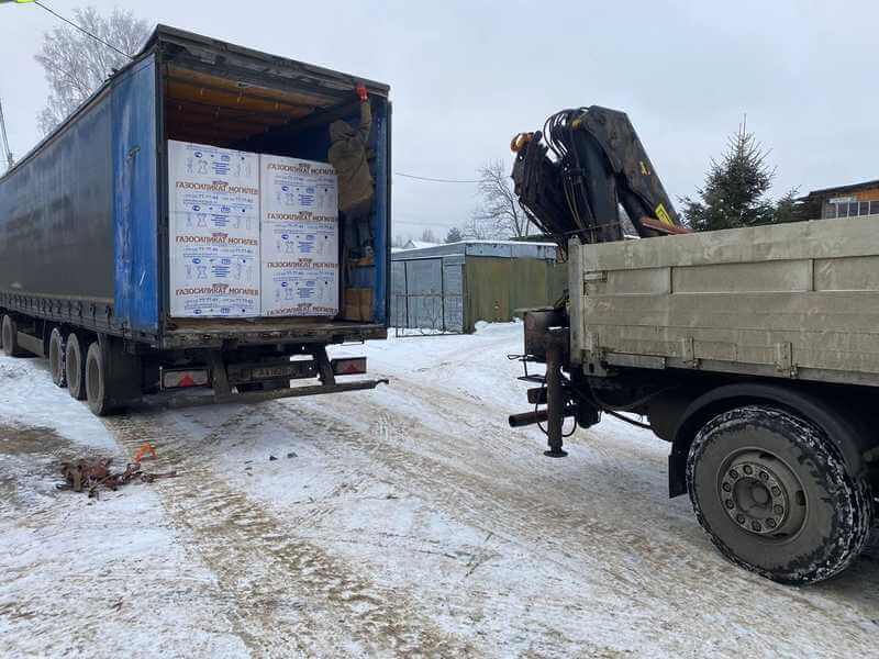 Газобетон Могилевский Газосиликат D500 600х100х250 мм фото 2
