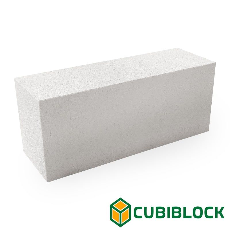 Газобетонный блок стеновой Cubi Block D600 625х400х250 B3.5